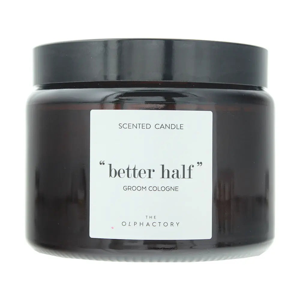 The Olphactory Better Half Groom Cologne Scented Candle 360g The Olphactory