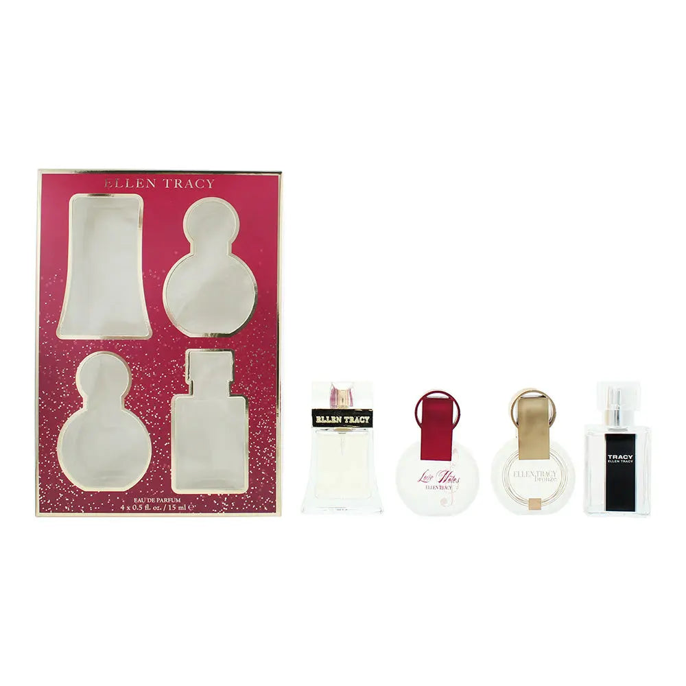Ellen Tracy Classic Signature Coffret 4 Piece Gift Set: EDP 4 x 15ml Classic