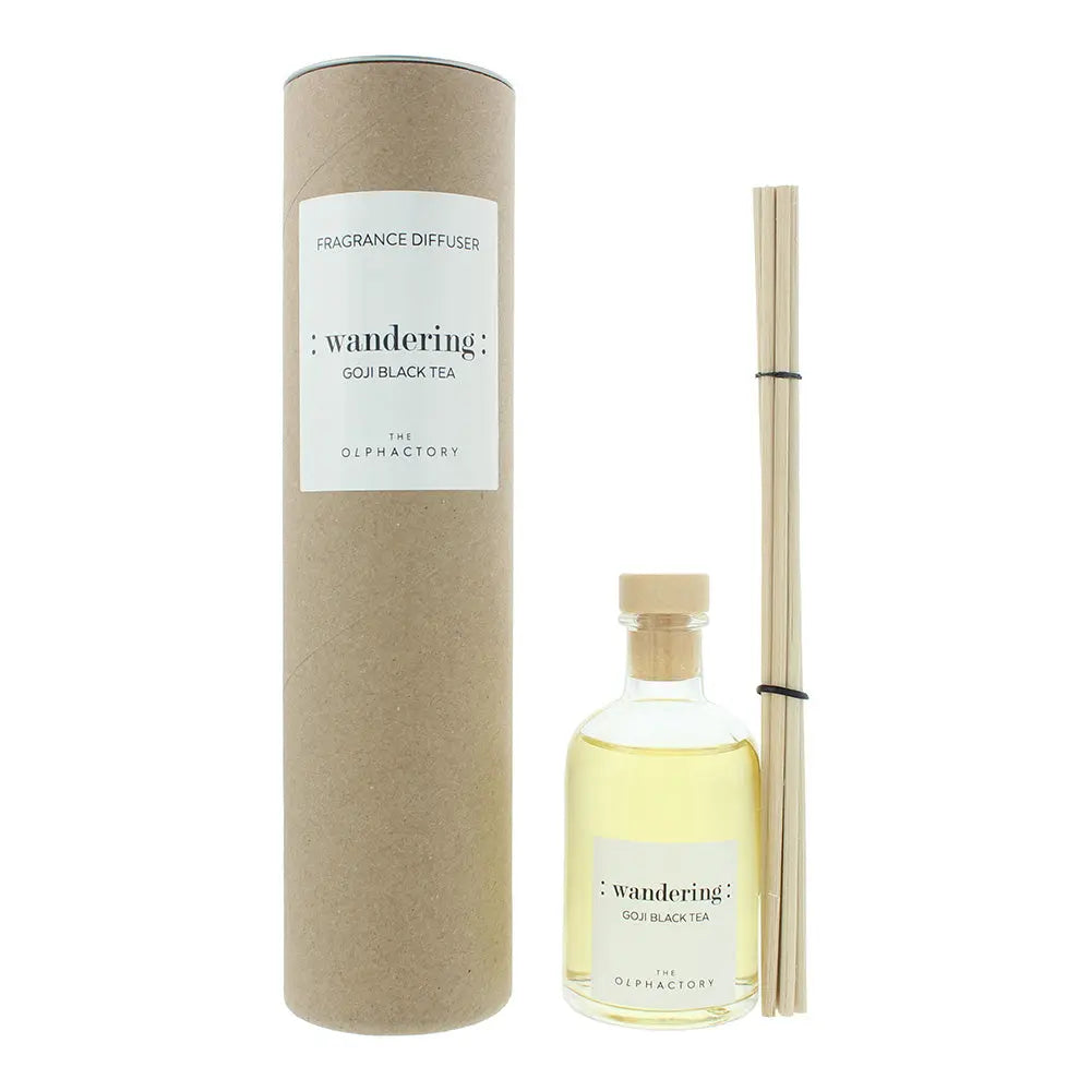 The Olphactory Wandering Goji Black Tea Reed Diffuser 100ml The Olphactory