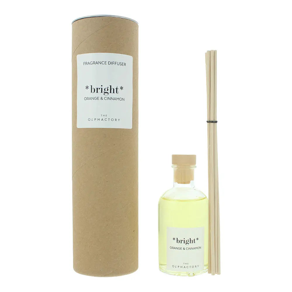 The Olphactory Bright Orange  Cinnamon Reed Diffuser 100ml The Olphactory
