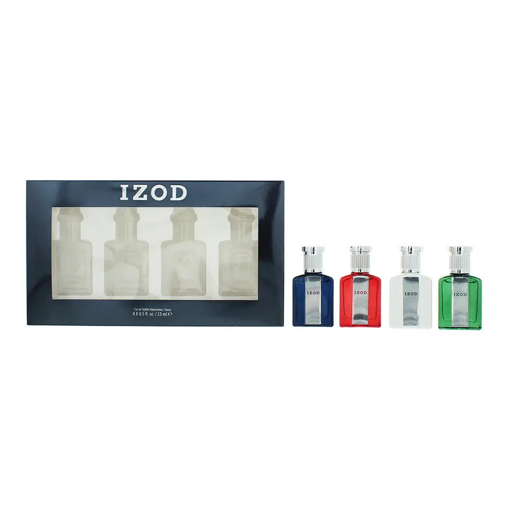 Izod Legacy Coffret 4 Piece Gift Set: EDT 4 x 15ml Legacy