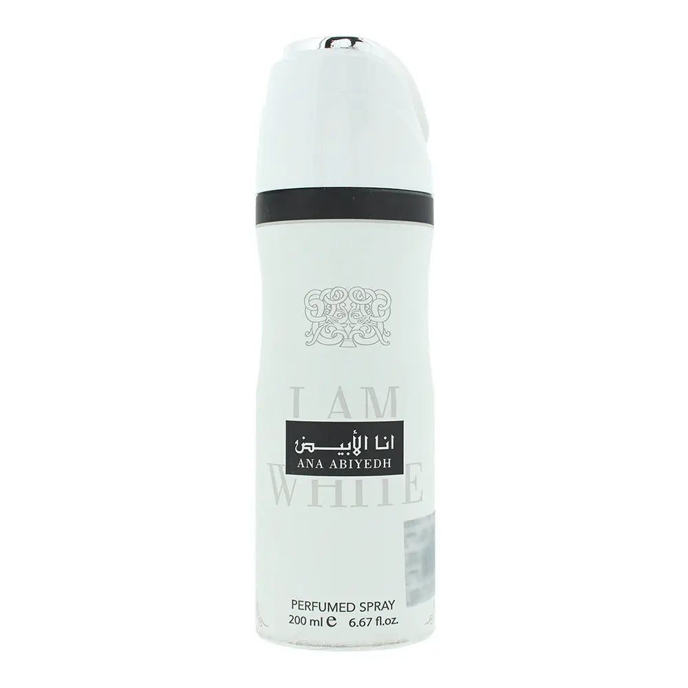 Lattafa Ana Abiyedh I Am White Perfumed Deodorant Spray 200ml Lattafa
