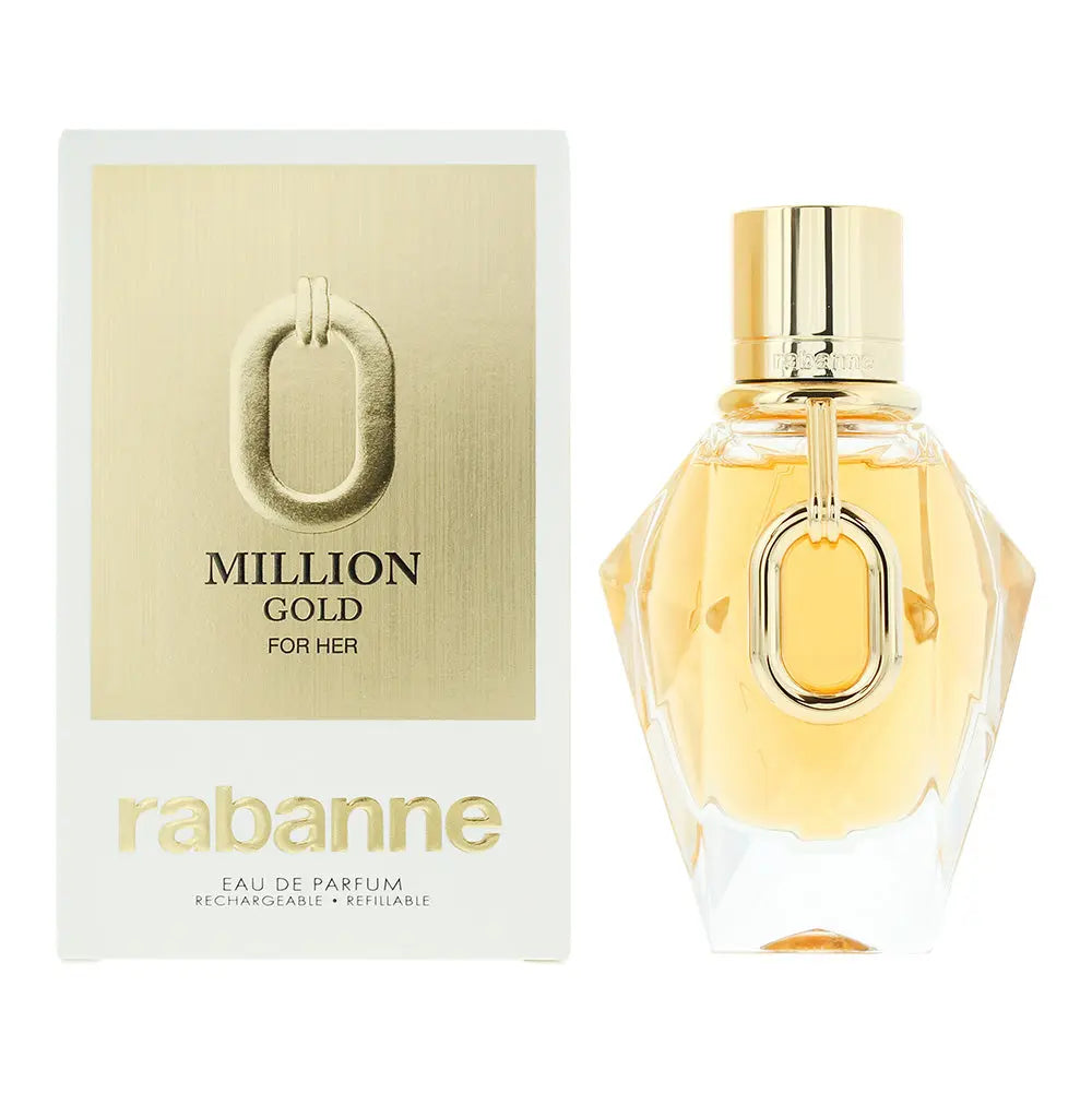 Paco Rabanne Lady Million Gold Refillable Eau de Parfum Spray 50ml Paco Rabanne