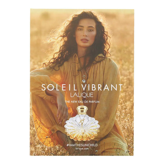 Lalique Soleil Vibrant Display Unit Soleil Vibrant