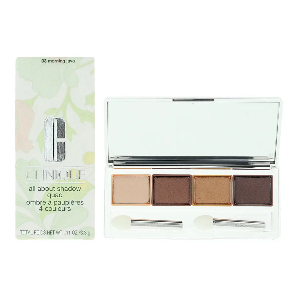 Clinique All About Shadow Quad 03 Morning Java Eyeshadow 3.3g Clinique