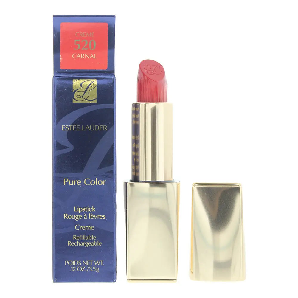 Estée Lauder Pure Color 520 Carnal-Wn Lip Cream 3.5g Pure Color