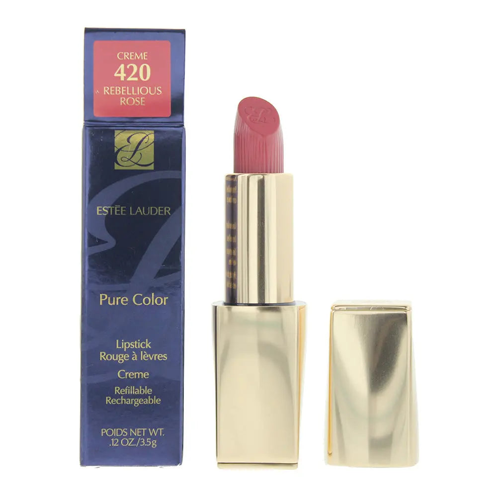 Estée Lauder Pure Color 420 Rebellious Rose Lip Cream 3.5g Estee Lauder