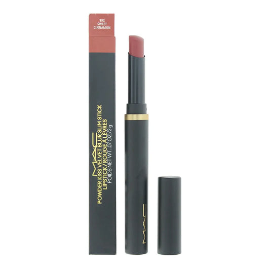 MAC Powder Kiss Velvet Blur Slim 893 Sweet Cinnamon Lipstick 2g MAC Cosmetics
