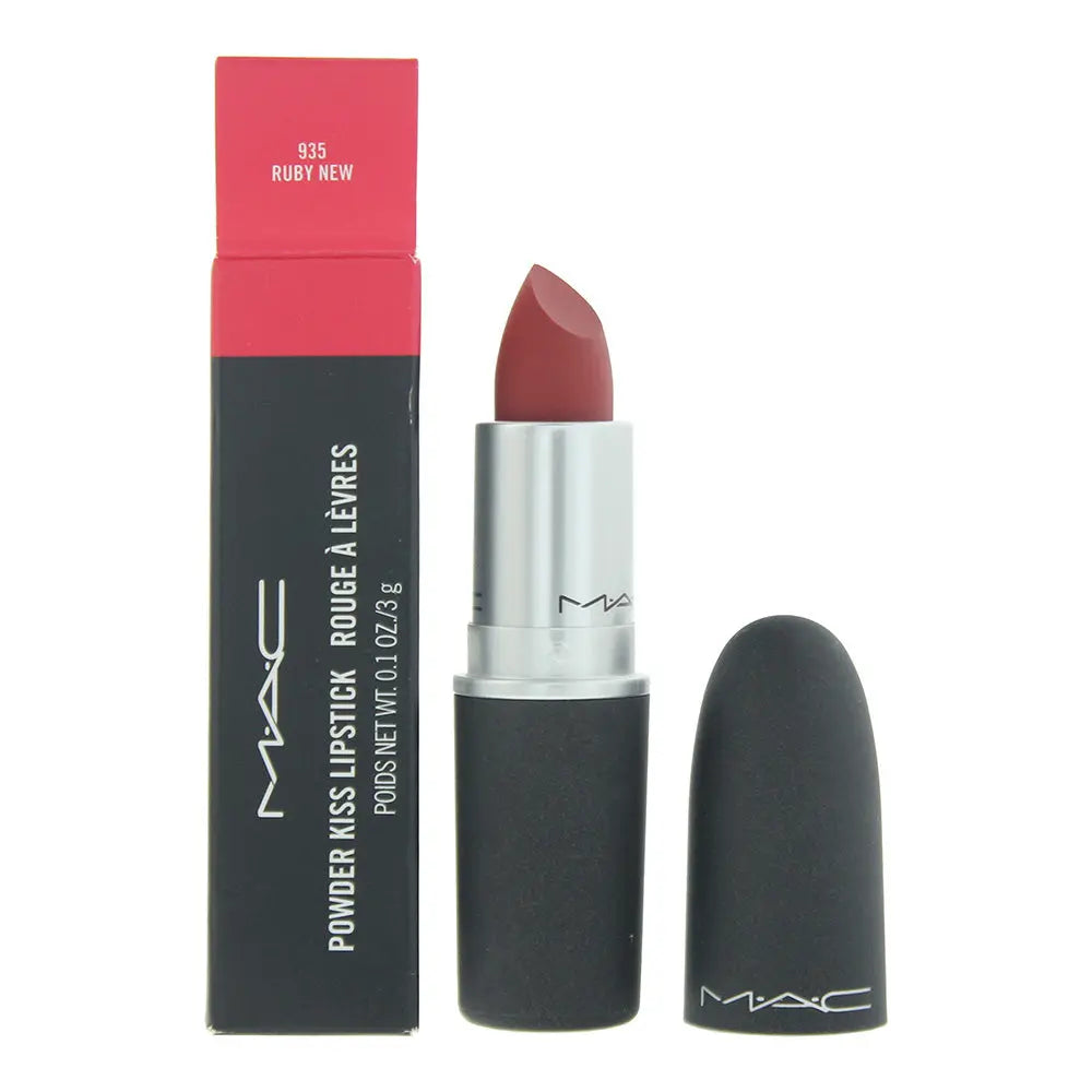 MAC Powder Kiss 935 Ruby New Lipstick 3g MAC Cosmetics