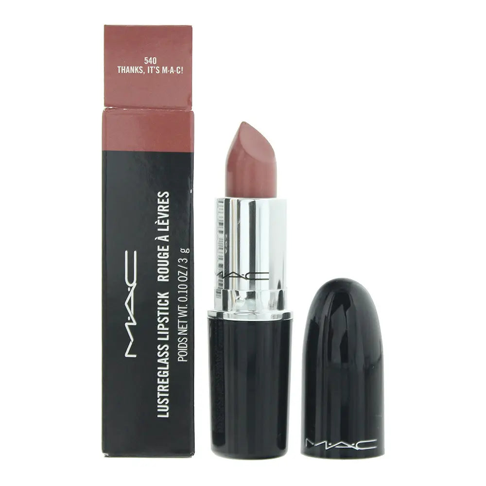 MAC Lustreglass Sheer-Shine 540 Thanks, It's Mac Lipstick 3g MAC Cosmetics