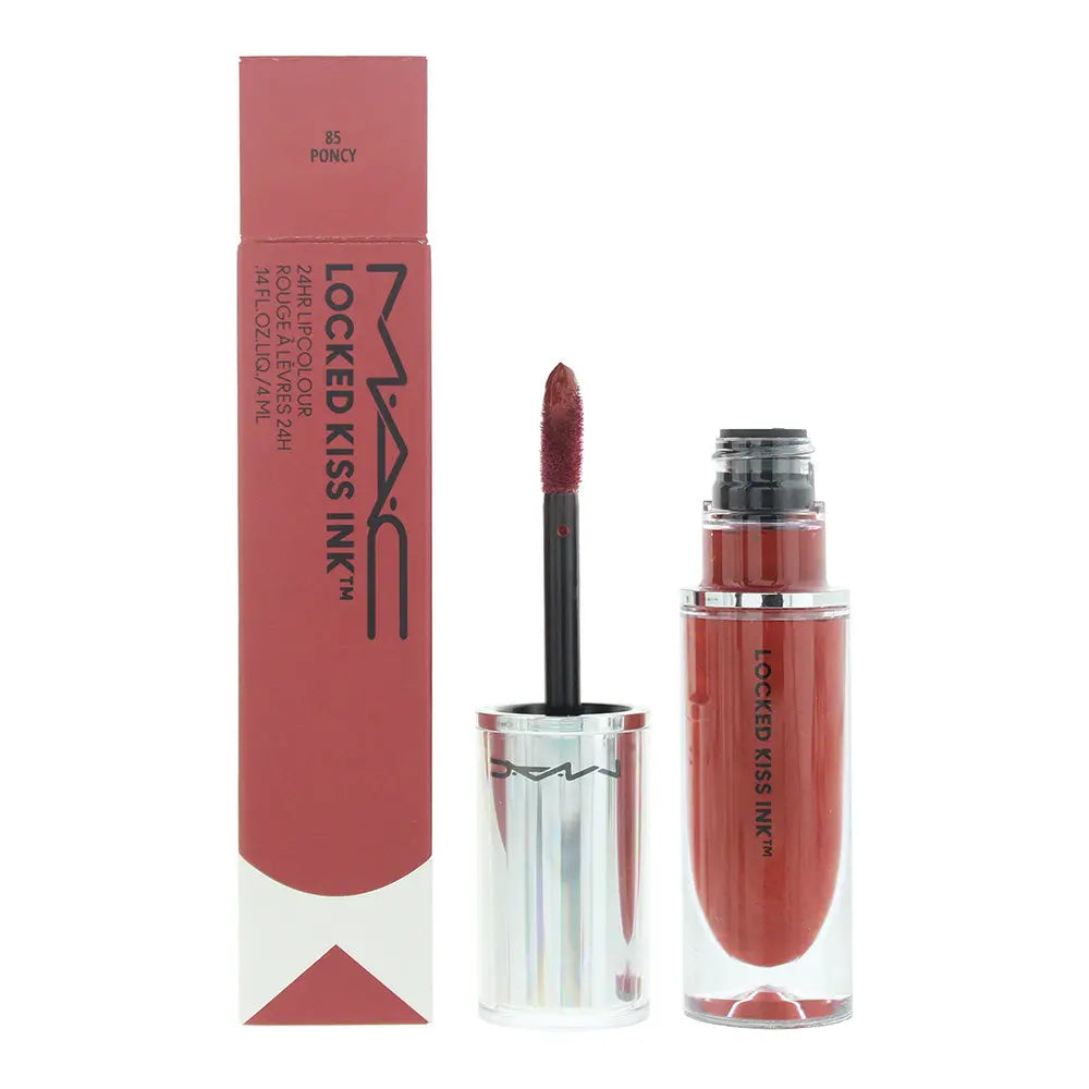 MAC Locked Kiss Ink 85 Poncy Lip Colour 4ml Locked Kiss Ink