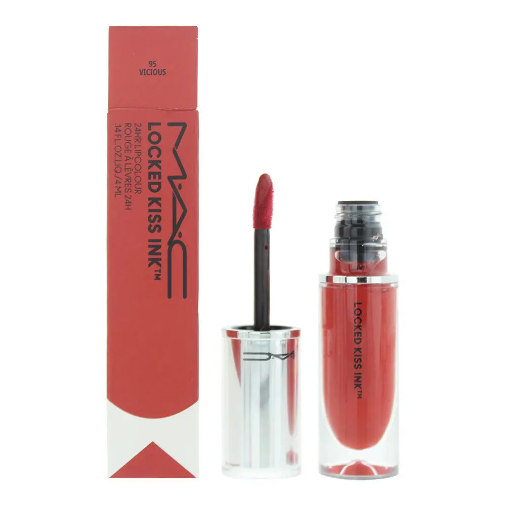 MAC Locked Kiss Ink 95 Vicious Lip Colour 4ml Locked Kiss Ink