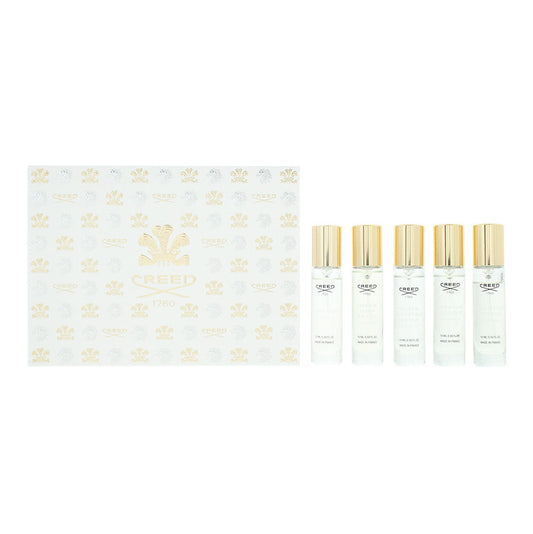 Creed 5 Piece Gift Set: Aventus Eau de Parfum 10ml - Green Irish Twe Eau de Parfum 10ml - Eau de Parfum 10ml - Eau de Parfum 10ml - Eau de Parfum 10ml Creed