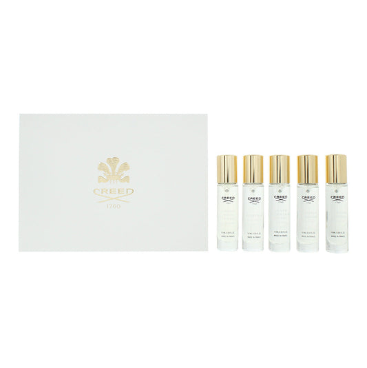 Creed 5 Piece Gift Set: Aventus Eau de Parfum 10ml - Green Irish Twe Eau de Parfum 10ml - Eau de Parfum 10ml - Eau de Parfum 10ml - Eau de Parfum 10ml Creed