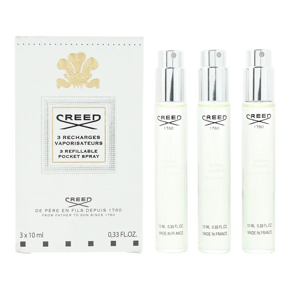 Creed Spring Flower Refill Eau de Parfum 3 x 10ml Creed