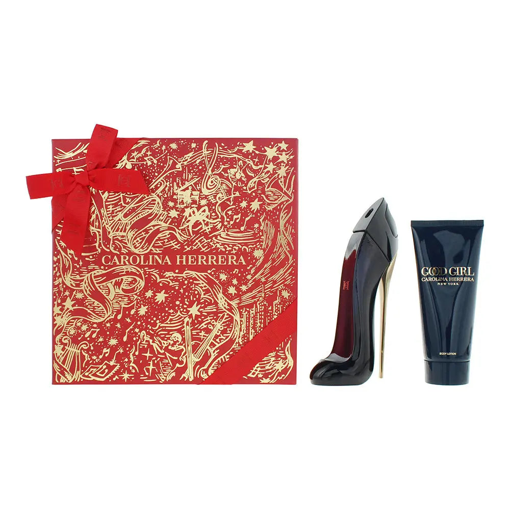 Carolina Herrera Good Girl 2 Piece Gift Set: Eau De Parfum 50ml - Body Lotion 100ml Carolina Herrera