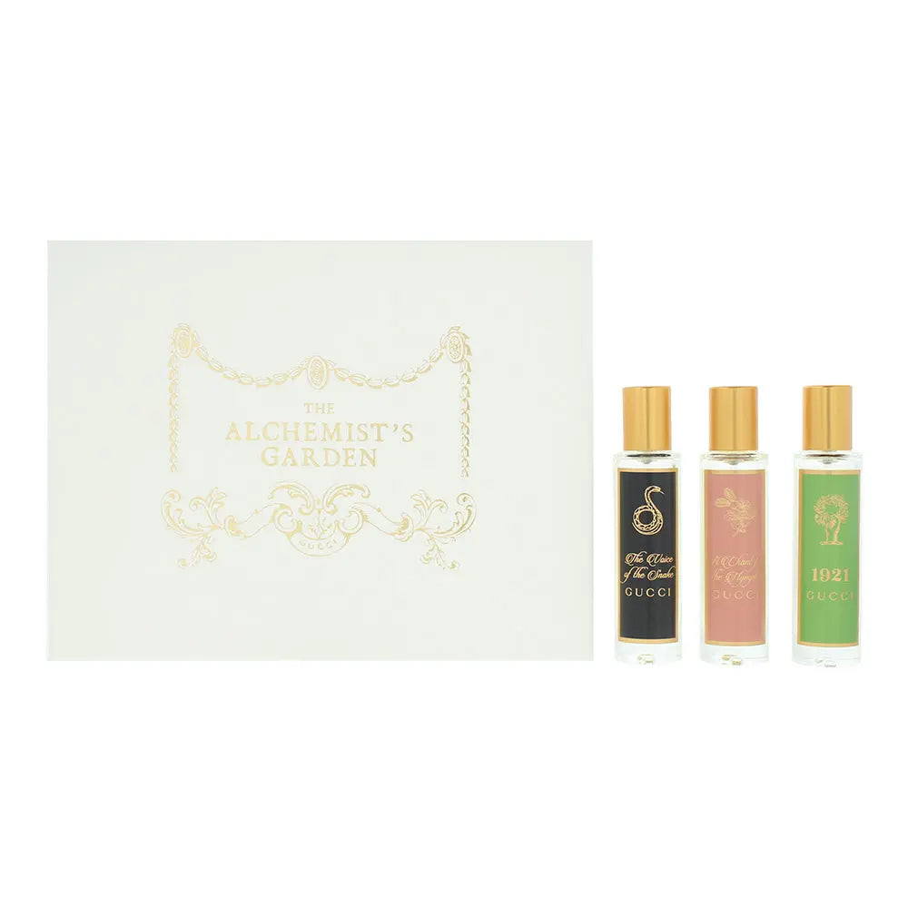 Gucci The Alchemist's Garden 3 Piece Gift Set: 1921 Eau de Parfum 15ml - A Chant The Alchemist's Garden