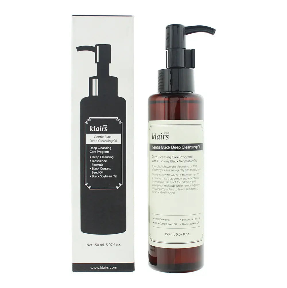 Klairs Gentle Black Deep Cleanisng Oil 150ml Klairs