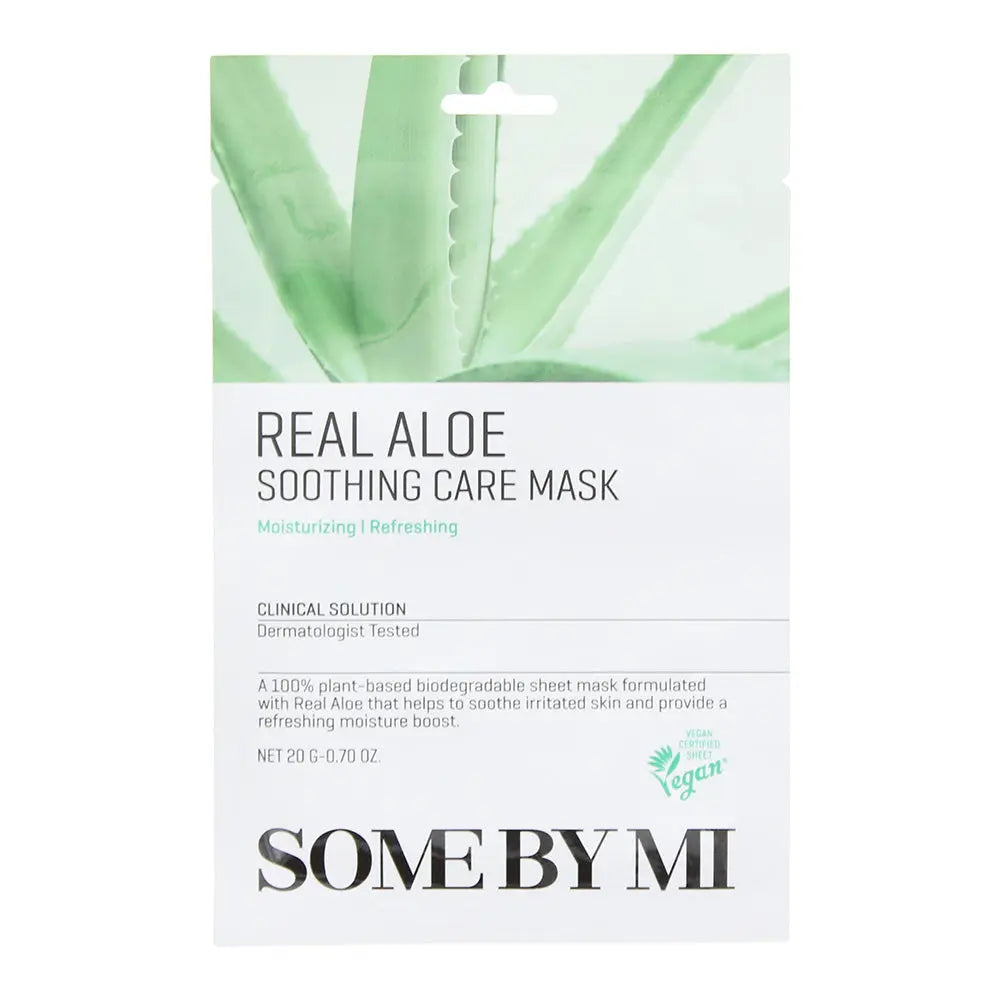 Some By Mi Real Aloe Shooting Sheet Mask 20g Some By Mi