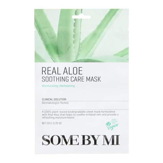 Some By Mi Real Aloe Shooting Sheet Mask 20g Some By Mi