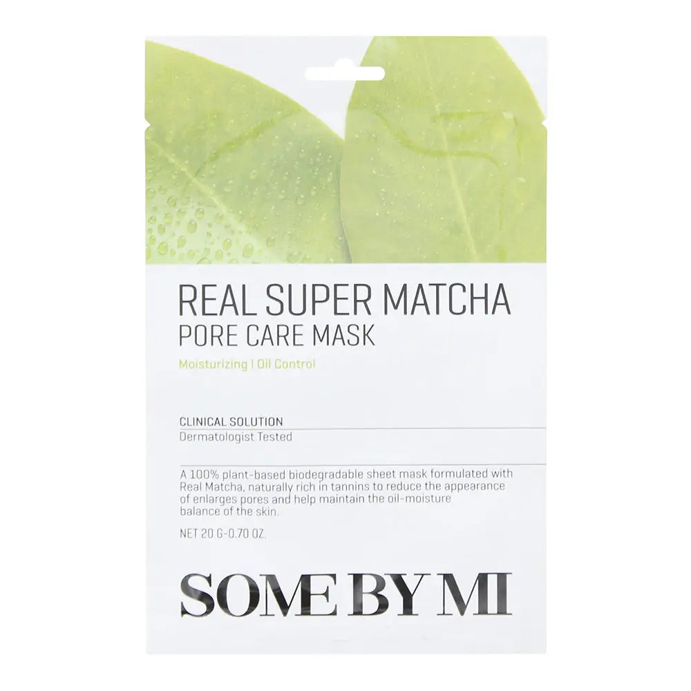 Some By Mi Real Super Matcha Pore Care Mask 20g Some By Mi