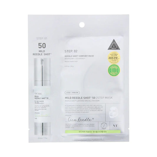 VT Cosmetics Reedle Shot 50 2 Step Mild Mask 25g VT Cosmetics