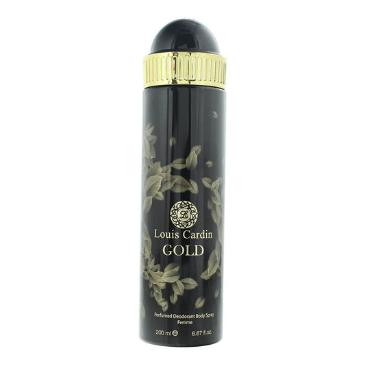 Louis Cardin Gold Femme Perfumed Deodorant Body Spray 200ml Louis Cardin