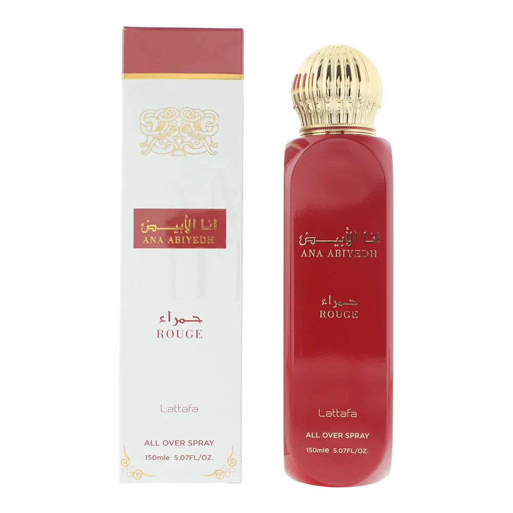 Lattafa Ana Abiyedh Rouge All Over Body Spray 150ml Lattafa
