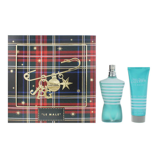 Jean Paul Gaultier Le Male 2 Piece Gift Set: Eau de Toilette 75ml - Shower Gel 75ml Jean Paul Gaultier