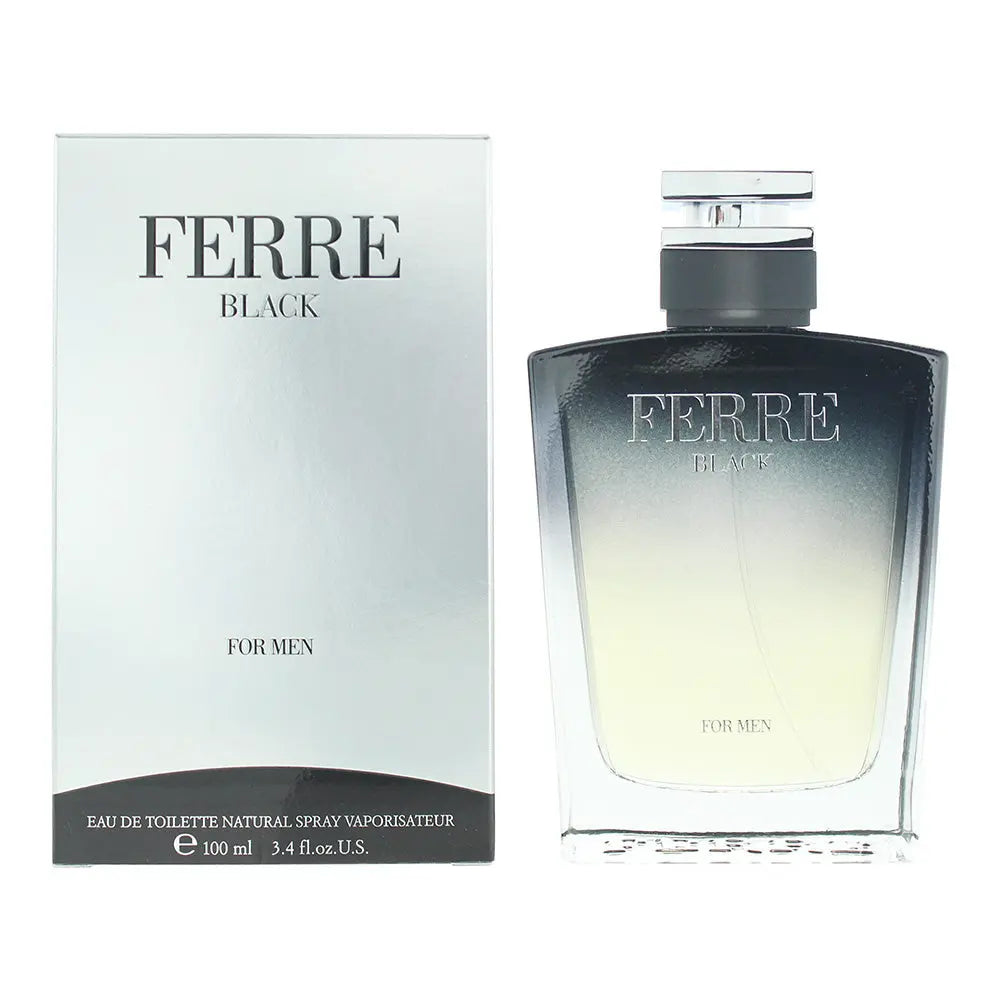 Gianfranco Ferre Black For Men Eau de Toilette 100ml Gianfranco Ferre