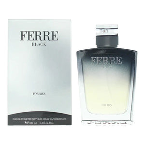 Gianfranco Ferre Black For Men Eau de Toilette 100ml Gianfranco Ferre