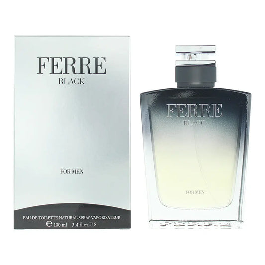 Gianfranco Ferre Black For Men Eau de Toilette 100ml Gianfranco Ferre