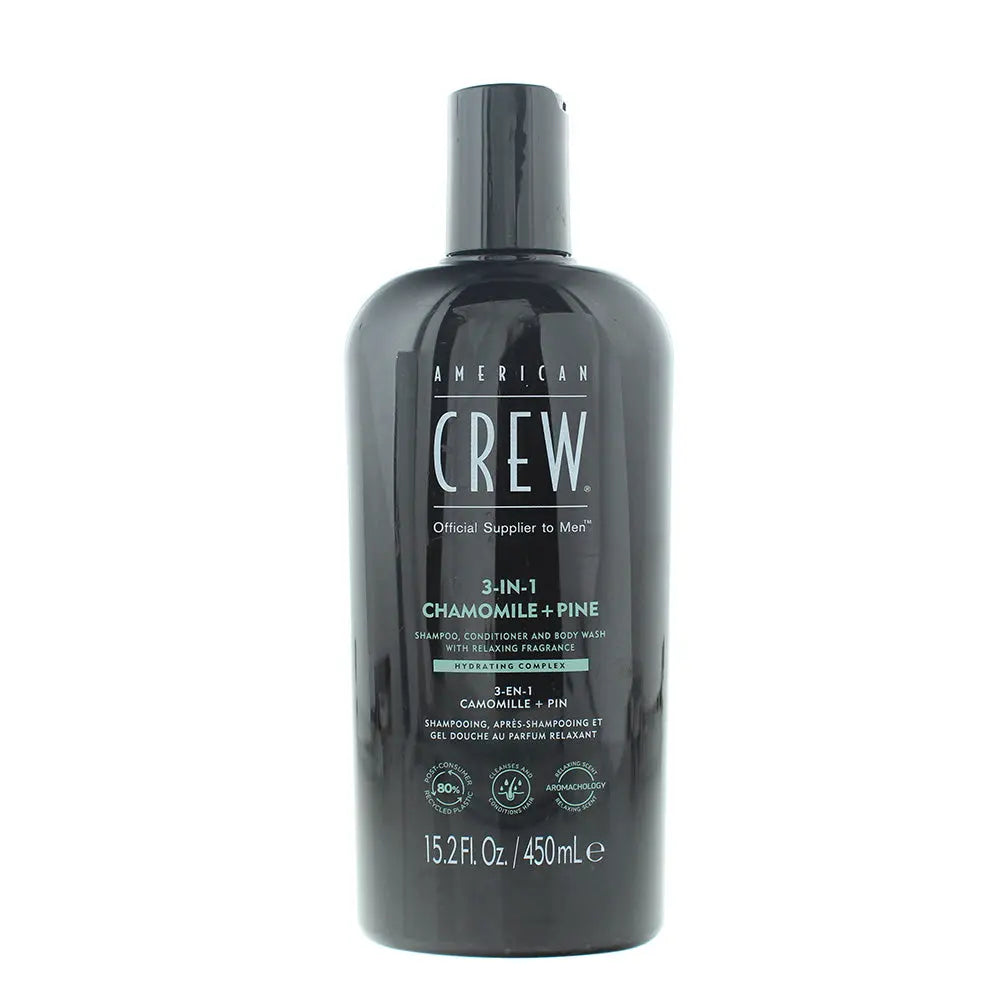American Crew 3-In-1 Chamomile  Pine Shampoo 450ml American Crew