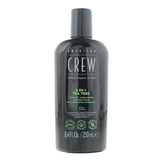 American Crew 3-In1 Tea Tree Shampoo 250ml American Crew