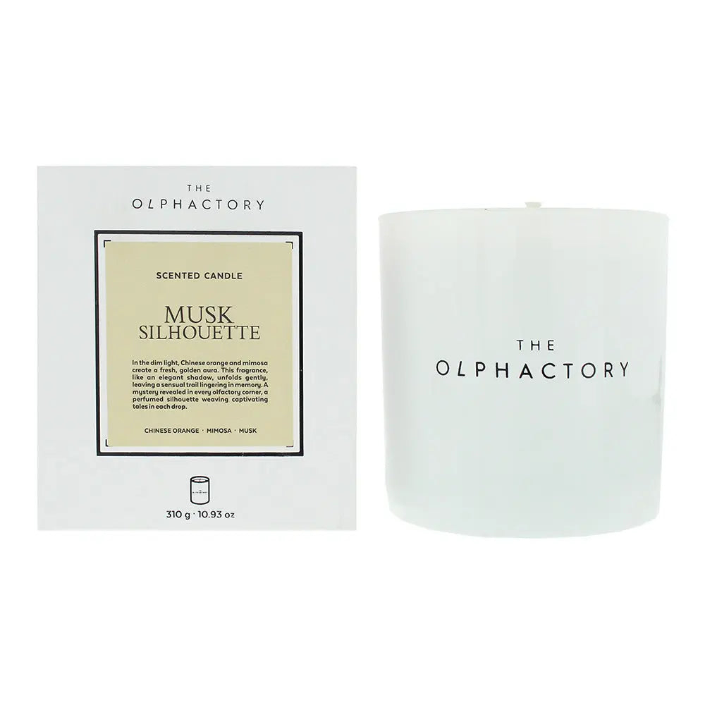 The Olphactory Musk Silhouette Candle 310g The Olphactory