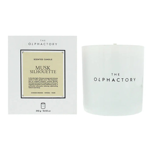 The Olphactory Musk Silhouette Candle 310g The Olphactory