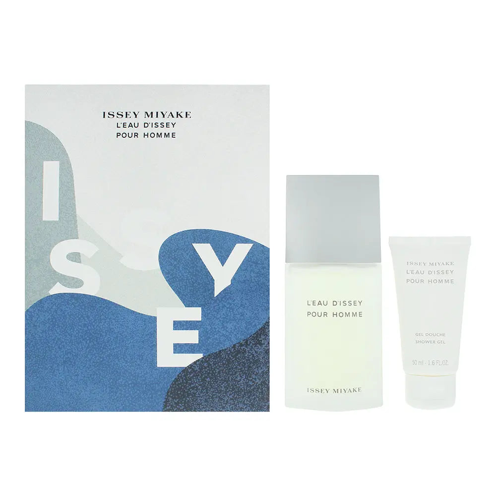 Issey Miyake L'eau D'issey Pour Homme 2 Piece Gift Set: Eau de Toilette 75ml - S Issey Miyake