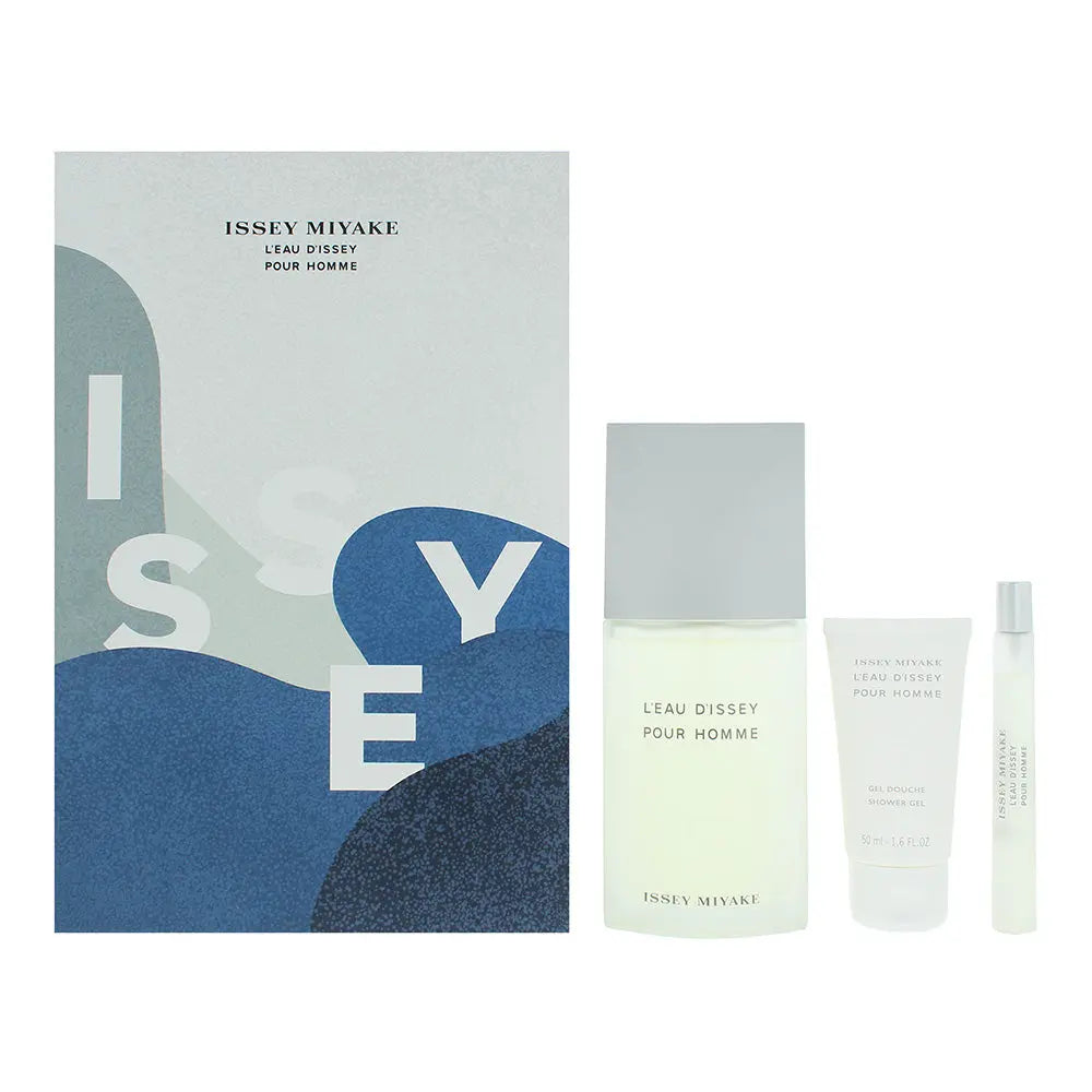Issey Miyake L'eau D'issey Pour Homme 3 Piece Gift Set: Eau de Toilette 125ml - Issey Miyake