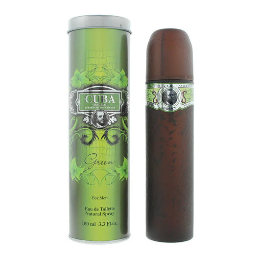 Cuba Green For Men Eau de Toilette 100ml Cuba