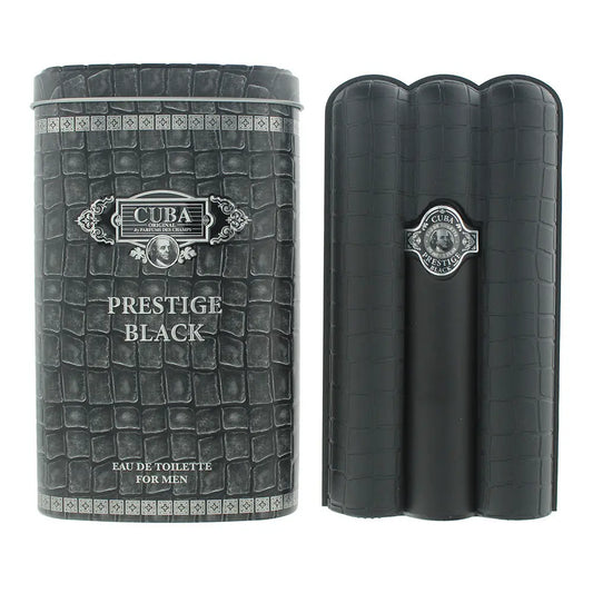 Cuba Prestige Black For Men Eau de Toilette 90ml Cuba
