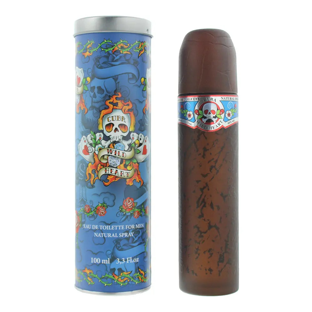 Cuba Wild Heart For Men Eau de Toilette 100ml Cuba