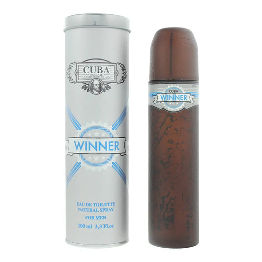 Cuba Winner For Men Eau de Toilette 100ml Cuba