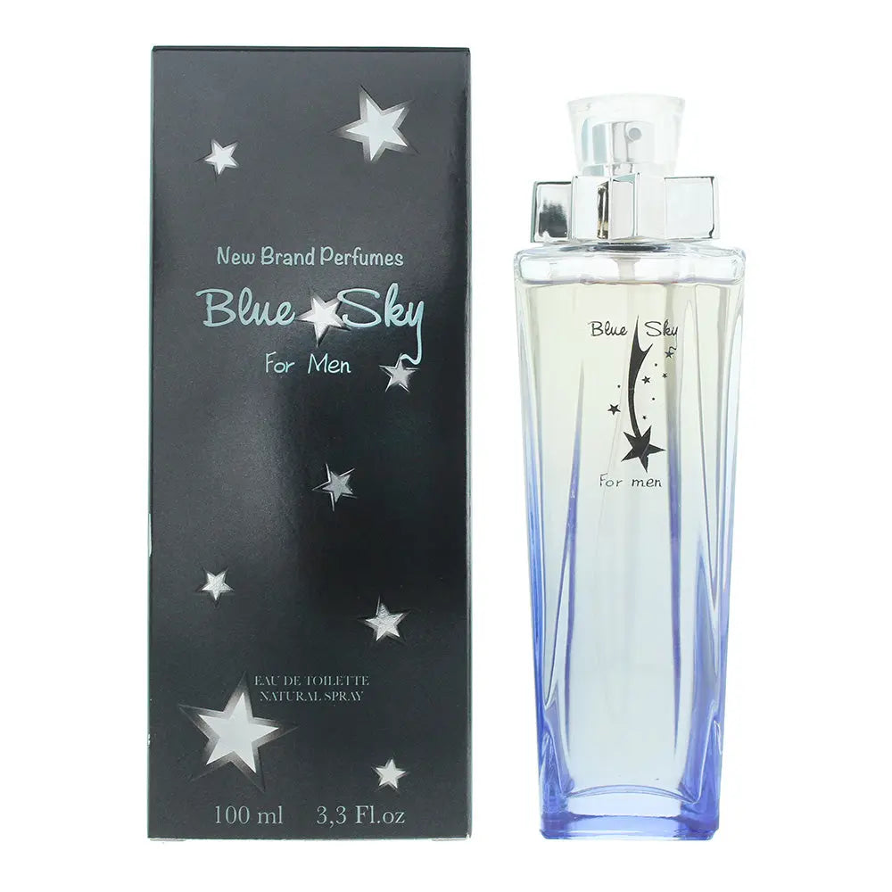 New Brand Blue Sky For Men Eau de Toilette 100ml New Brand
