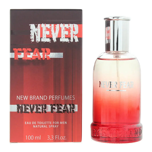 New Brand Never Fear For Men Eau de Toilette 100ml New Brand