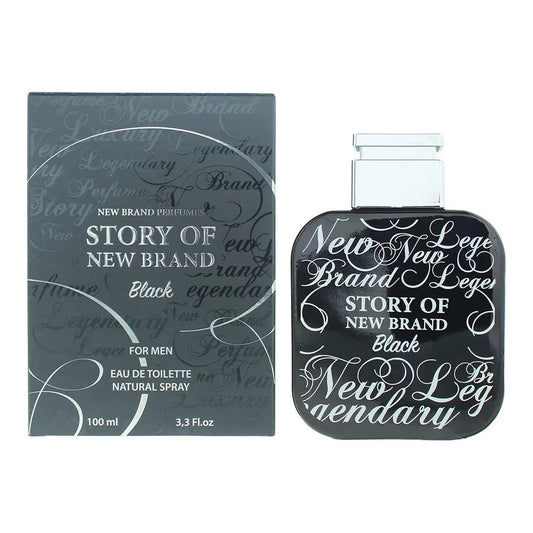New Brand Story Of New Brand Black For Men Eau de Toilette 100ml New Brand