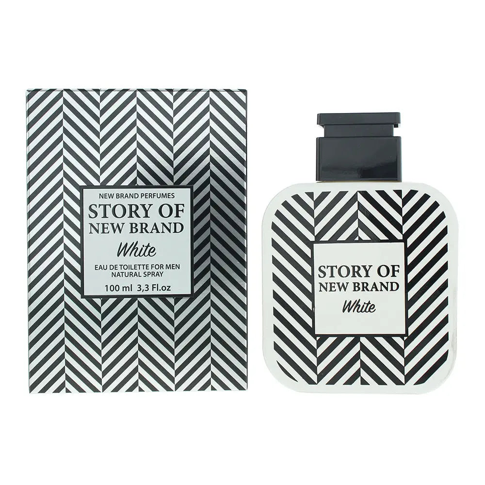 New Brand Story Of New Brand White For Men Eau de Toilette 100ml New Brand