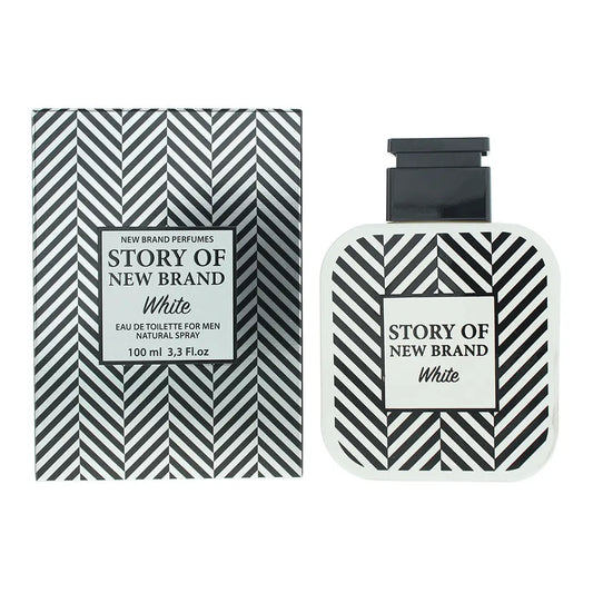 New Brand Story Of New Brand White For Men Eau de Toilette 100ml New Brand