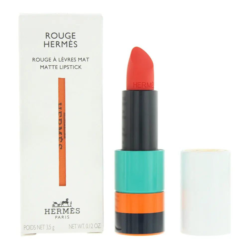 Hermès Paris Matte Lipstick 44 Mat Orange Neon Lipstick 3.5g Paris