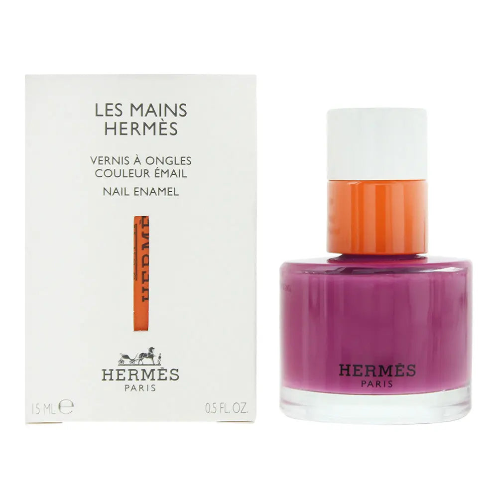 Hermès Paris Nail Enamel 48 Ultraviolet Nail Polish 15ml Hermes