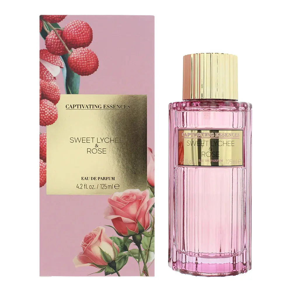 Captivating Essence Sweet Lychee & Rose Eau de Parfum Spray 125ml Unboxed Captivating Essence